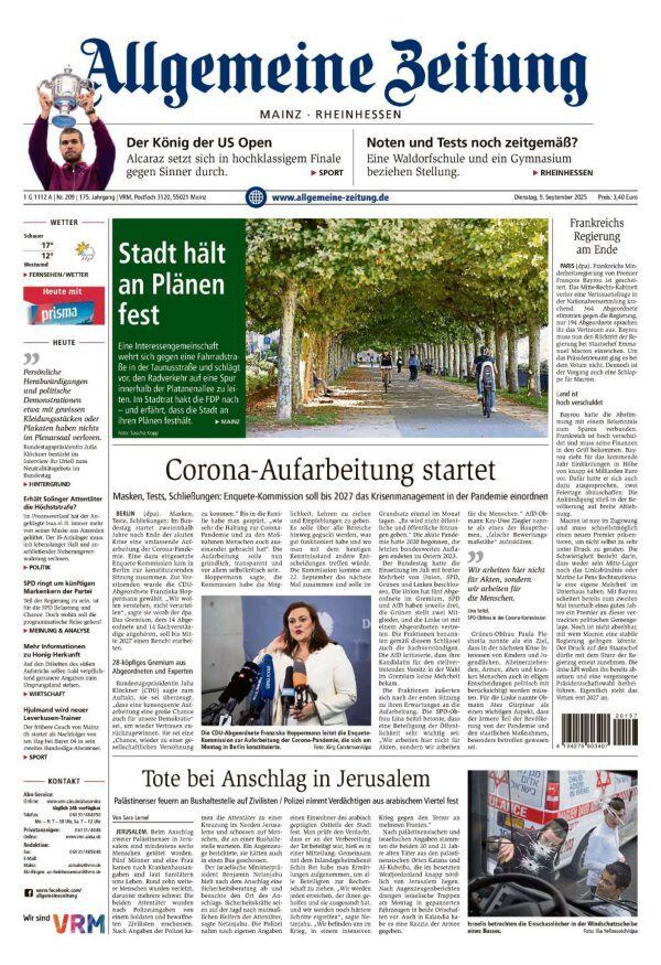 Allgemeine Zeitung Mainz - Rheinhessen