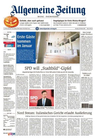 Allgemeine Zeitung Mainz - Rheinhessen