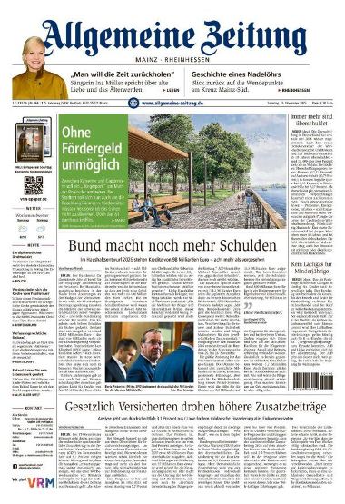 Allgemeine Zeitung Mainz - Rheinhessen