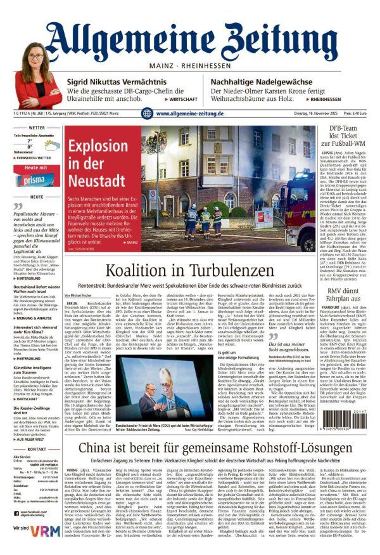 Allgemeine Zeitung Mainz - Rheinhessen
