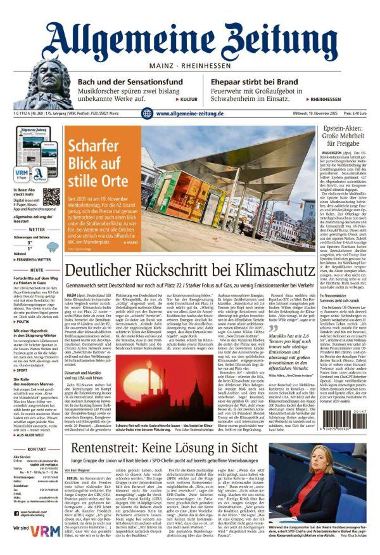 Allgemeine Zeitung Mainz - Rheinhessen
