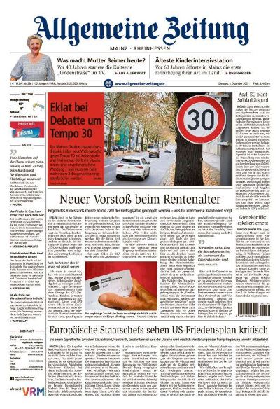 Allgemeine Zeitung Mainz - Rheinhessen
