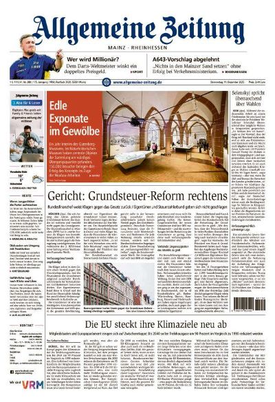 Allgemeine Zeitung Mainz - Rheinhessen