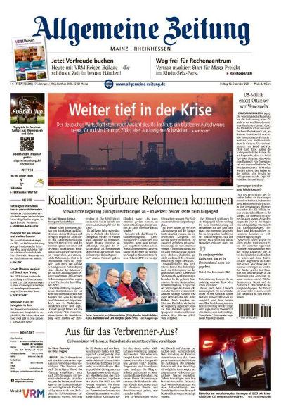 Allgemeine Zeitung Mainz - Rheinhessen