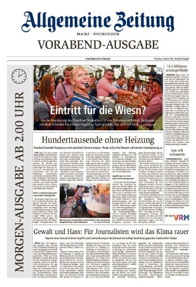 Allgemeine Zeitung Mainz - Rheinhessen