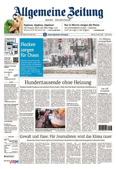 Allgemeine Zeitung Mainz - Rheinhessen 2026-02-04