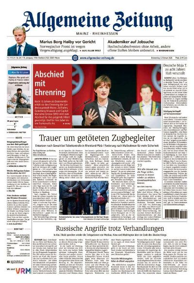 Allgemeine Zeitung Mainz - Rheinhessen 2026-02-05