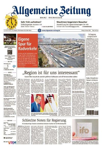 Allgemeine Zeitung Mainz - Rheinhessen 2026-02-06