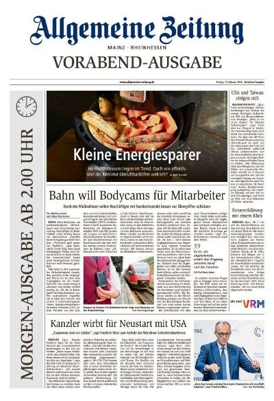 Allgemeine Zeitung Mainz - Rheinhessen