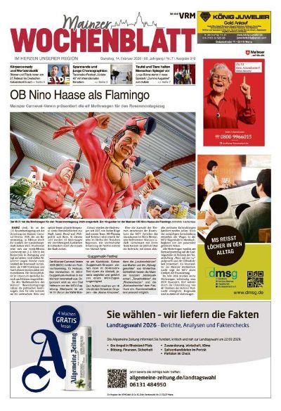 Mainzer Wochenblatt 2026-02-14
