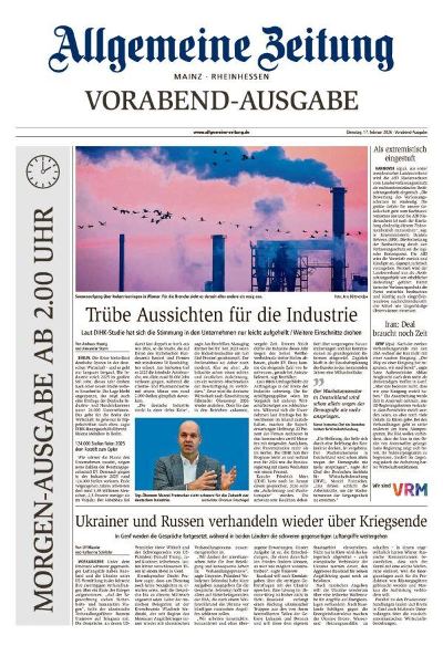 Allgemeine Zeitung Mainz - Rheinhessen