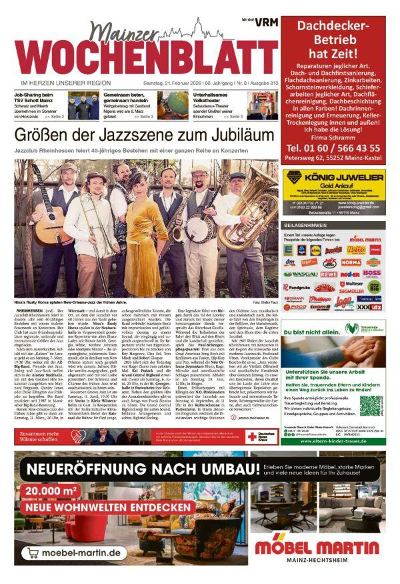 Mainzer Wochenblatt 2026-02-21
