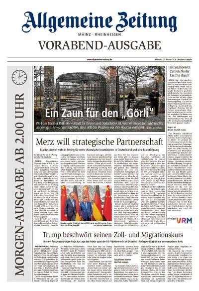 Allgemeine Zeitung Mainz - Rheinhessen