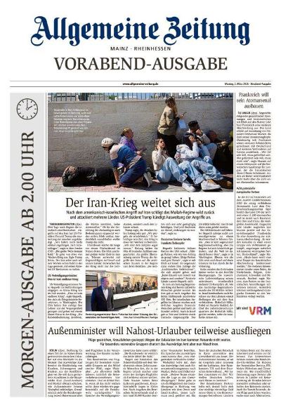 Allgemeine Zeitung Mainz - Rheinhessen