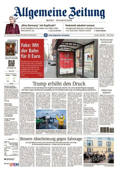 Allgemeine Zeitung Mainz - Rheinhessen