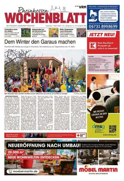 Rheinhessen Wochenblatt 2026-03-07