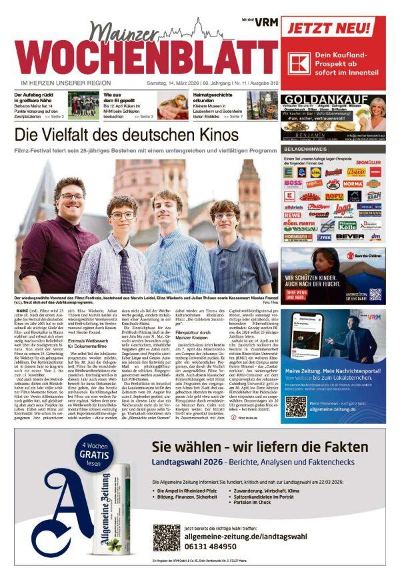 Mainzer Wochenblatt 2026-03-14