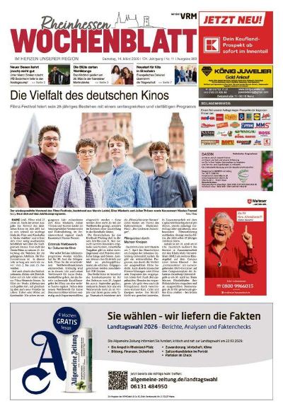 Rheinhessen Wochenblatt 2026-03-14