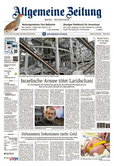 Allgemeine Zeitung Mainz - Rheinhessen