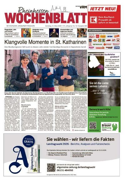 Rheinhessen Wochenblatt 2026-03-21