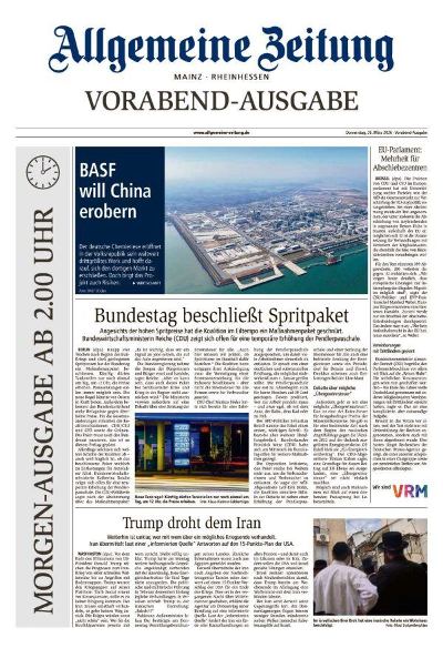 Allgemeine Zeitung Mainz - Rheinhessen