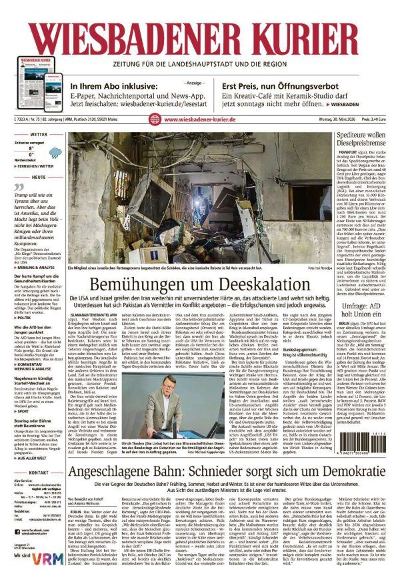 Wiesbadener Kurier Wiesbaden Stadt 2026-03-30