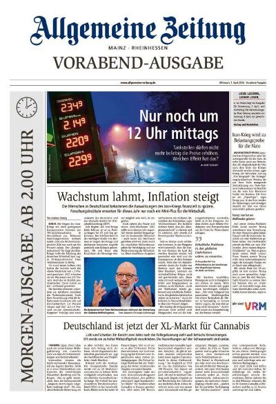 Allgemeine Zeitung Mainz - Rheinhessen