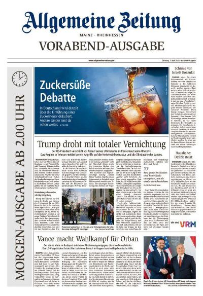Allgemeine Zeitung Mainz - Rheinhessen