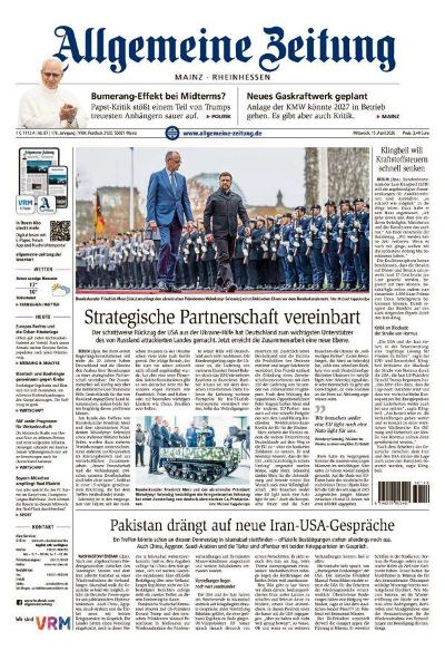 Allgemeine Zeitung Mainz - Rheinhessen