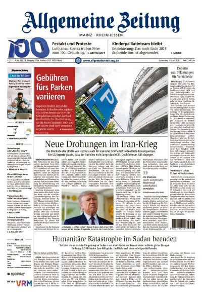 Allgemeine Zeitung Mainz - Rheinhessen