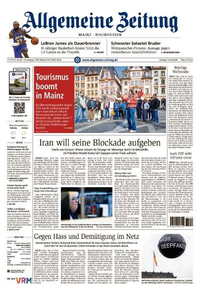 Allgemeine Zeitung Mainz - Rheinhessen