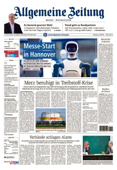 Allgemeine Zeitung Mainz - Rheinhessen