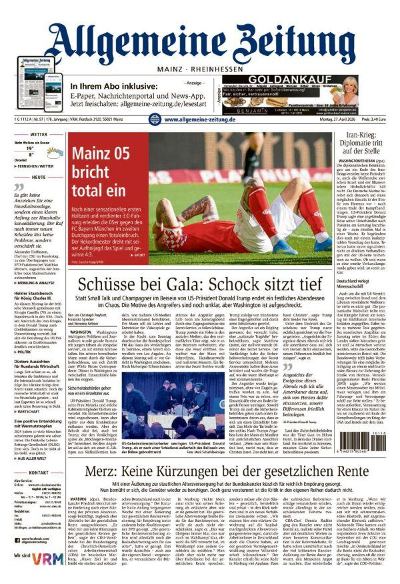 Allgemeine Zeitung Mainz - Rheinhessen