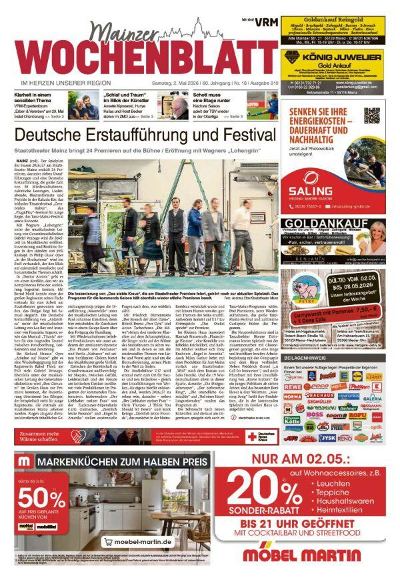 Mainzer Wochenblatt 2026-05-02