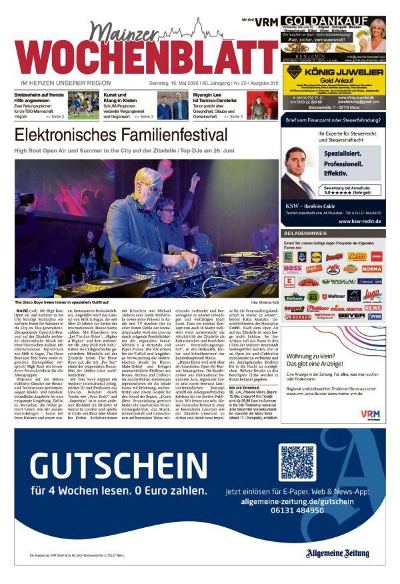 Mainzer Wochenblatt 2026-05-16