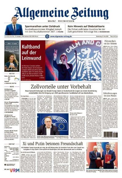 Allgemeine Zeitung Mainz - Rheinhessen