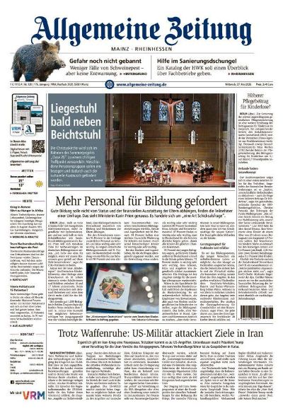 Allgemeine Zeitung Mainz - Rheinhessen