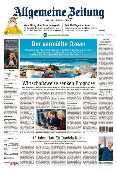 Allgemeine Zeitung Mainz - Rheinhessen