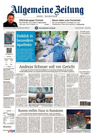 Allgemeine Zeitung Mainz - Rheinhessen