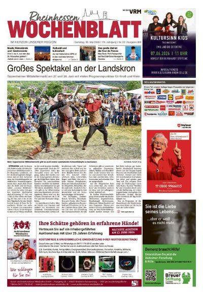Rheinhessen Wochenblatt 2026-05-30