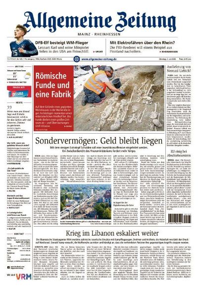 Allgemeine Zeitung Mainz - Rheinhessen