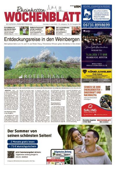 Rheinhessen Wochenblatt 2026-06-06