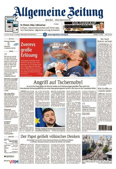 Allgemeine Zeitung Mainz - Rheinhessen