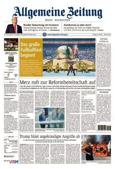 Allgemeine Zeitung Mainz - Rheinhessen