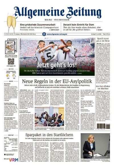 Allgemeine Zeitung Mainz - Rheinhessen