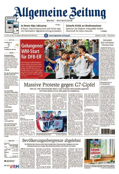 Allgemeine Zeitung Mainz - Rheinhessen