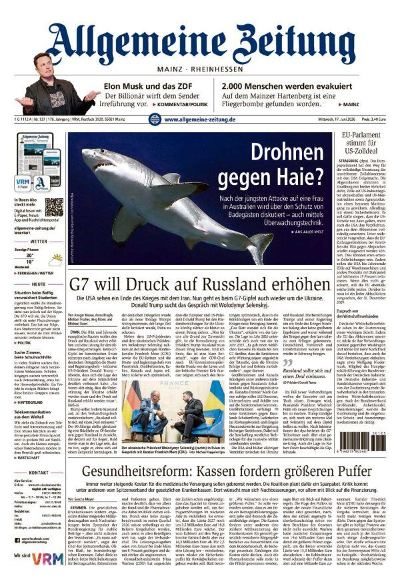 Allgemeine Zeitung Mainz - Rheinhessen