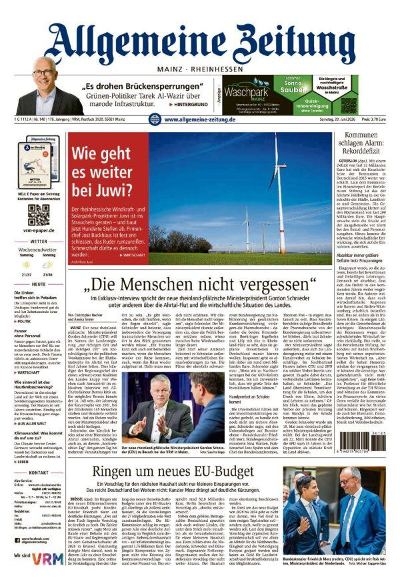 Allgemeine Zeitung Mainz - Rheinhessen