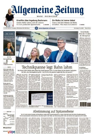 Allgemeine Zeitung Mainz - Rheinhessen