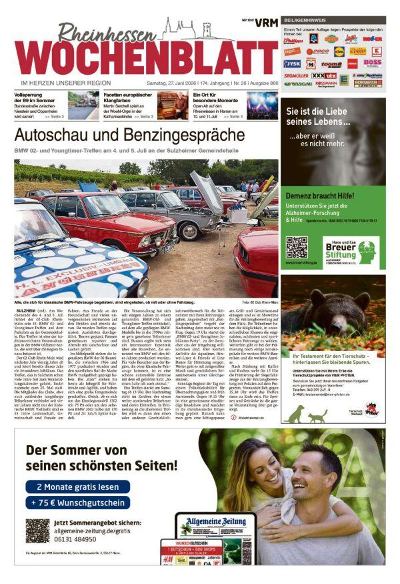 Rheinhessen Wochenblatt 2026-06-27